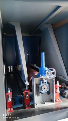 380V 50HZ Metal Wide Belt Sander Machine For Deburring / Slag Removal