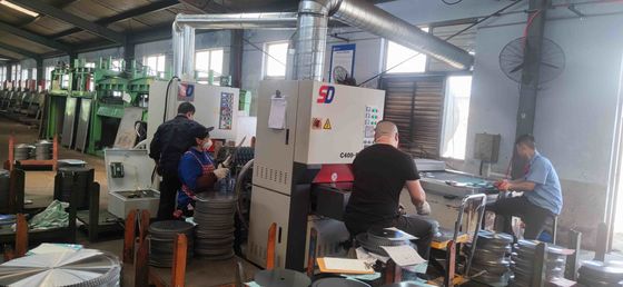 Versatility Metal Wide Belt Sander Double Head For Deburring / Grinding / Finishing