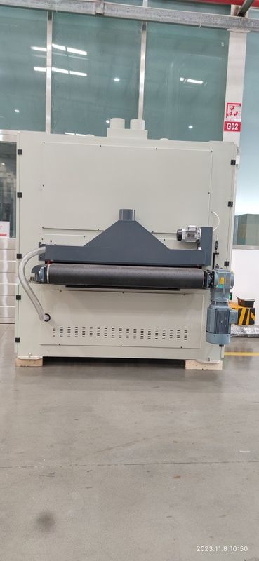 1.5KW 2 Heads Edge Rounding Deburring Machine For Grinding / Slag Removal