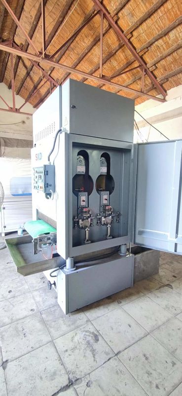 13 Inch-43 Inch Wide Belt Grinder  With Top / Bottom Configurations