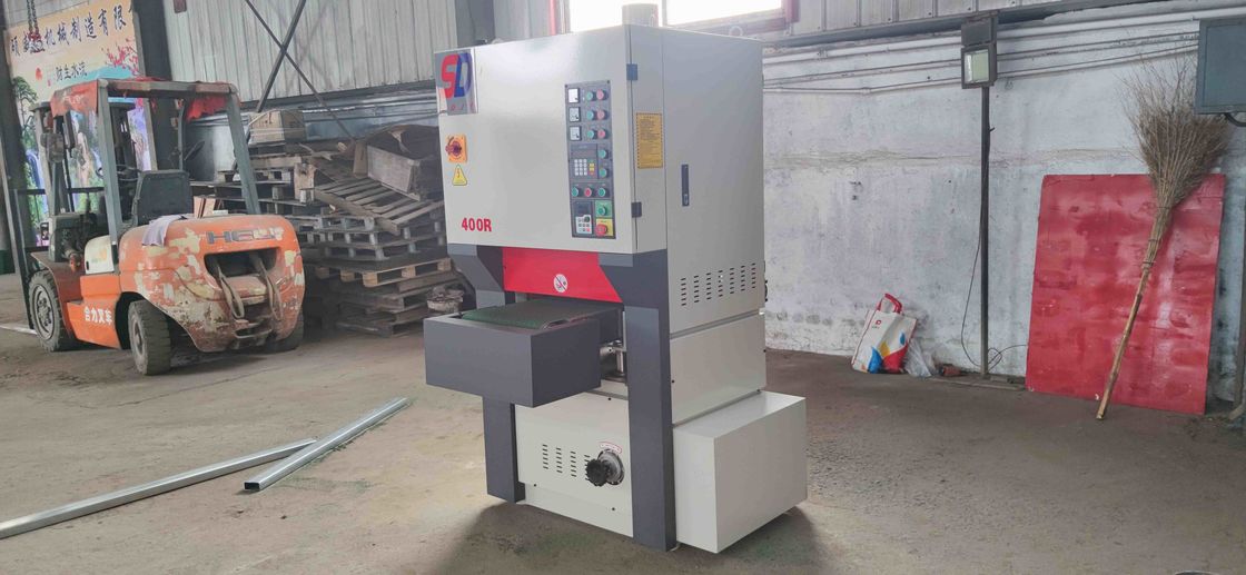 Industrial Tool Wide Band Sander Customized For Deburring / Grinding